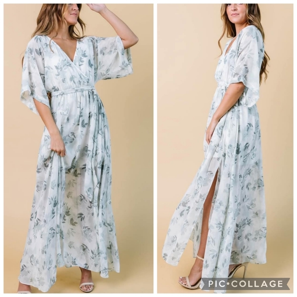 Baltic Born Kia Kimono Maxi Dress